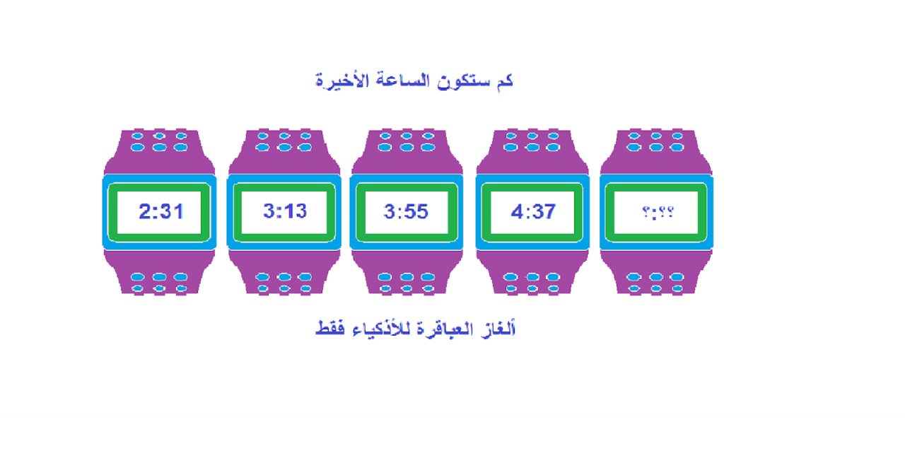 الغاز صعبة جدا جدا جدا للاذكياء فقط 9066