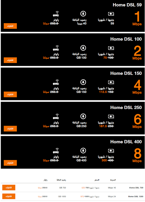 عروض باقات النت من اورنج , استفيد من باقه النت من شركه اورنج