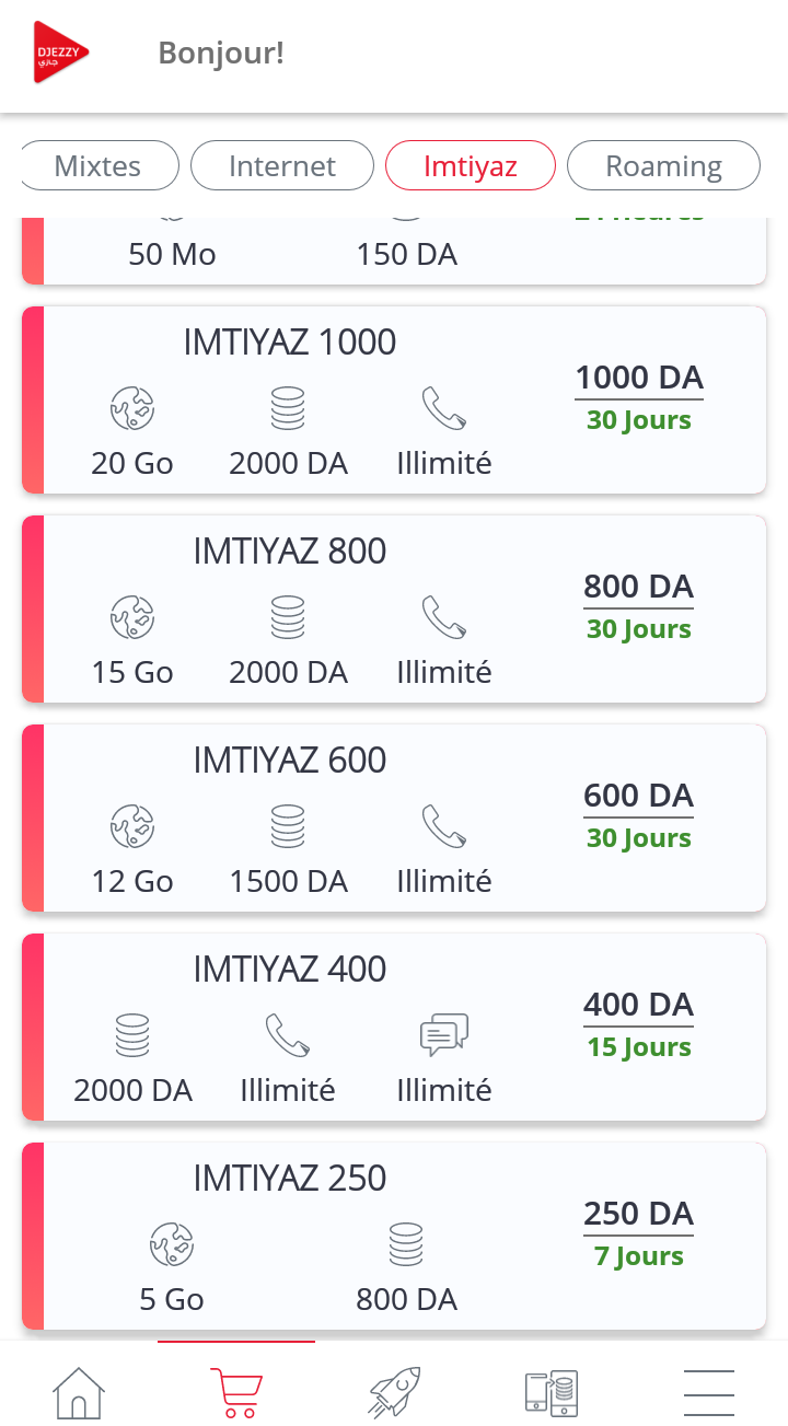 عروض جيزي 800 دج - عرض إمتياز جديد من جازي 18292 6